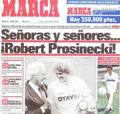 Rivera y Casado se disputan a Prosinecki

