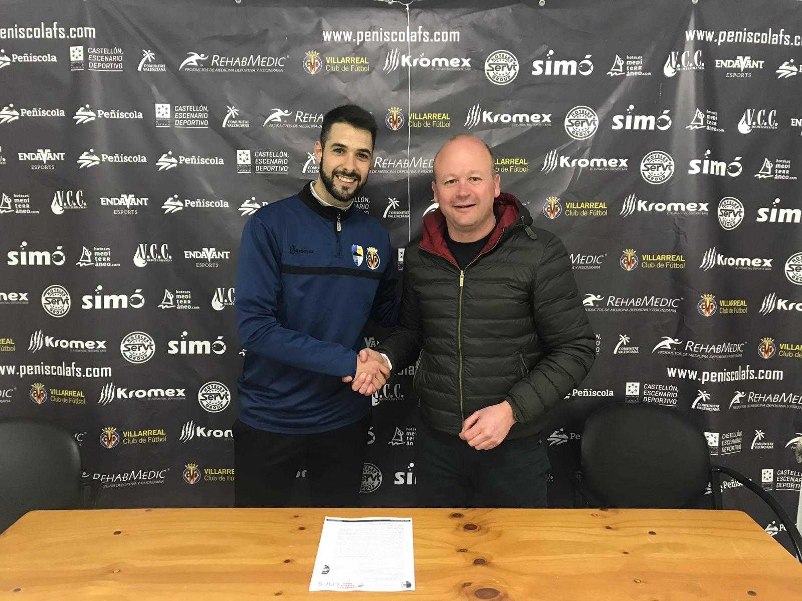 Hugo Bernárdez seguirá una temporada más bajo la disciplina del Peñíscola RehabMedic