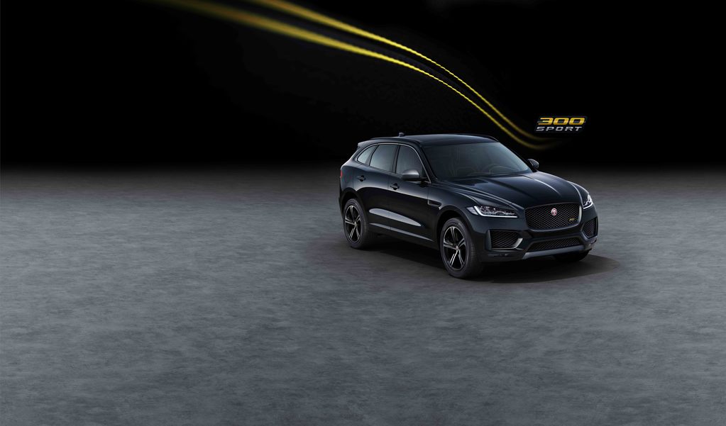 Jaguar F-PACE 20MY con nuevas series especiales `Chequered Flag´ y `300 SPORT´