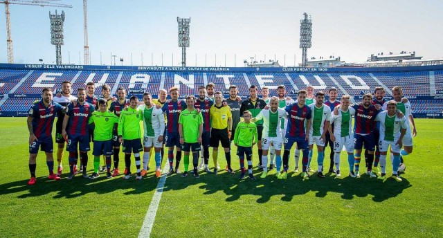 El Levante derrota al Extremadura en un amistoso a puerta cerrada