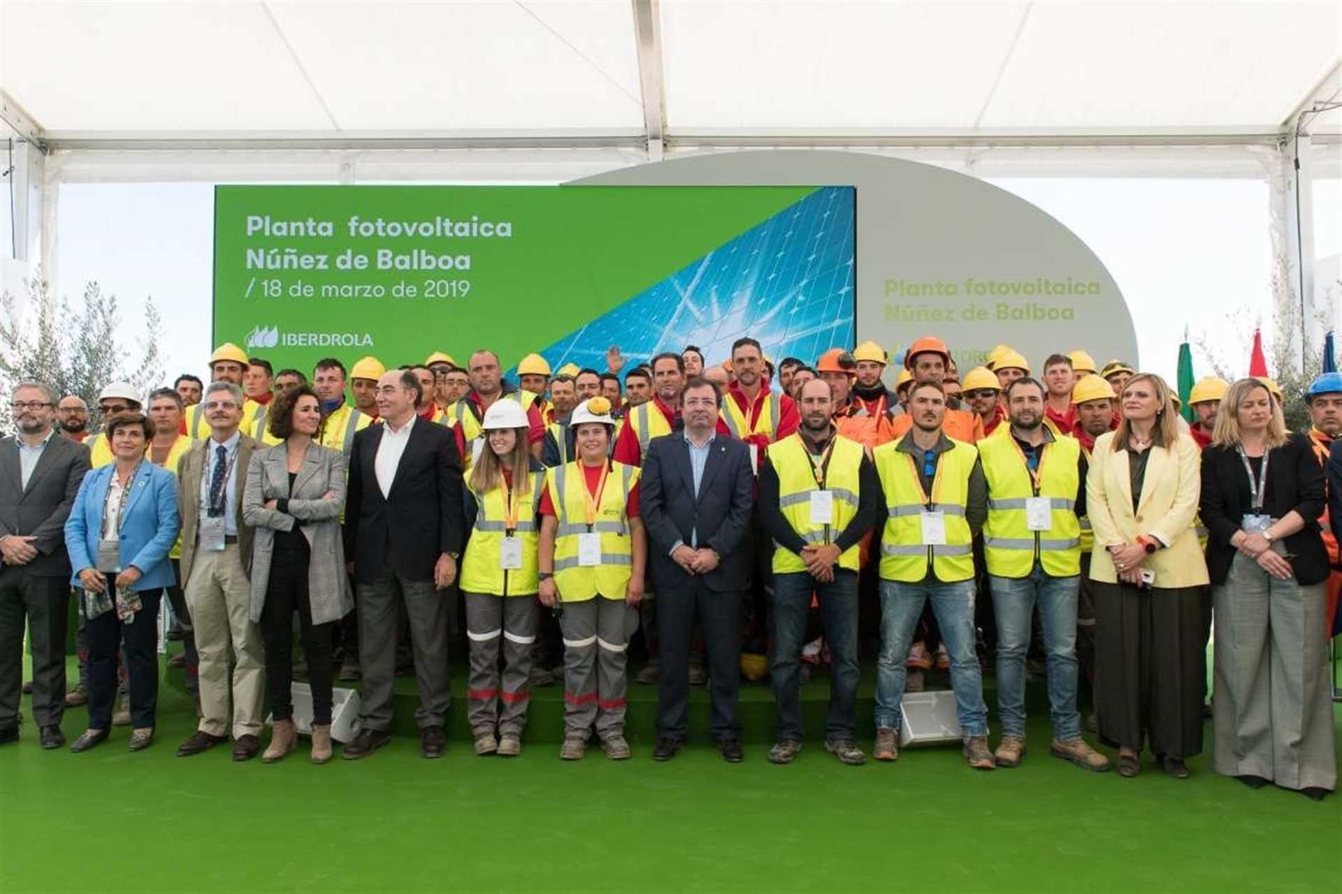 Iberdrola empieza la construcción de la mayor planta fotovoltaica de Europa