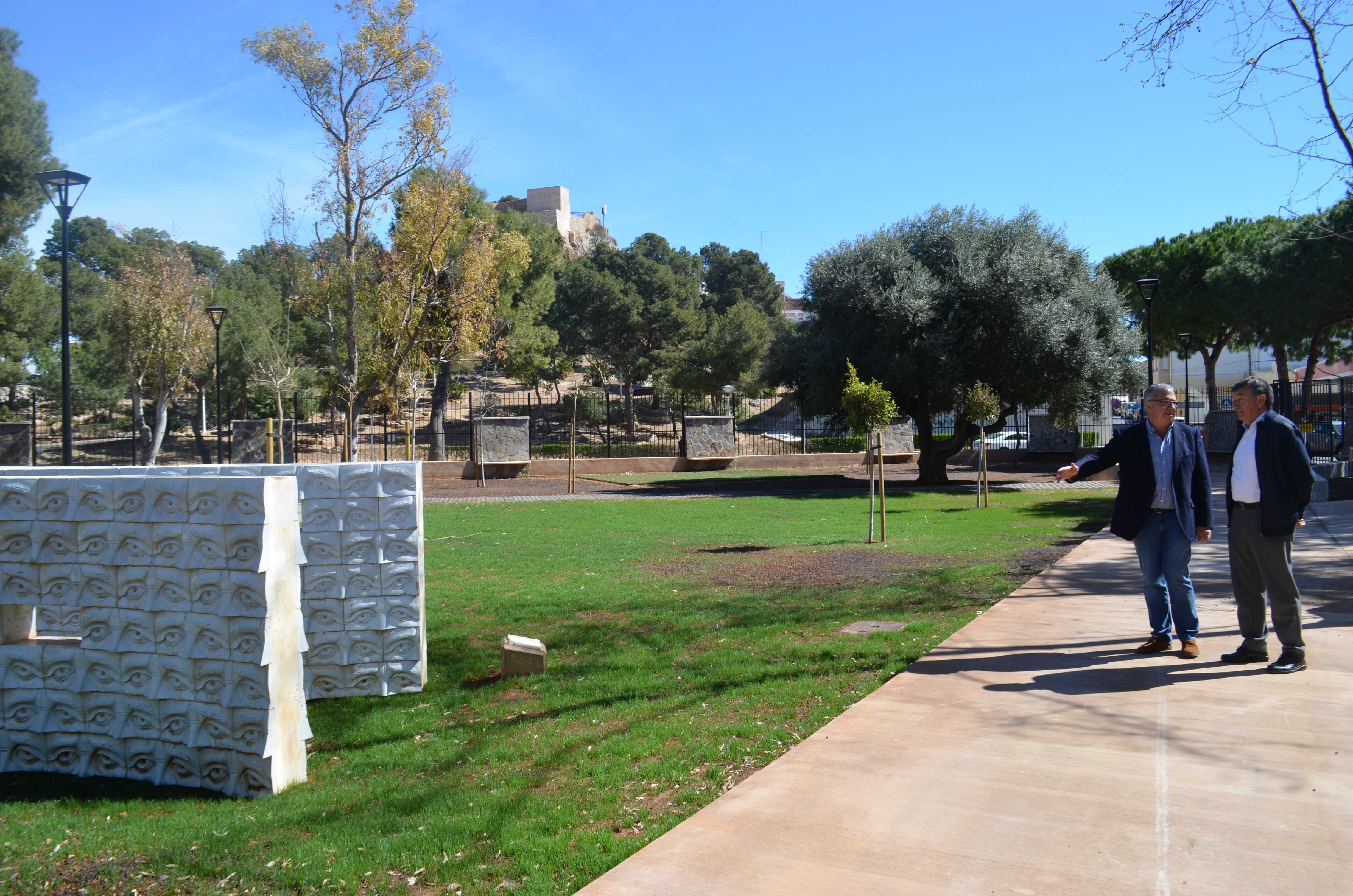 Oropesa del Mar ultima los trabajos de la remodelación del parque del Castillo