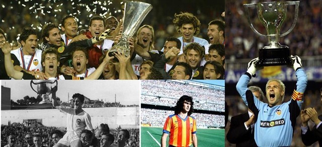 El Valencia celebra su centenario con el sueño de un posible doblete