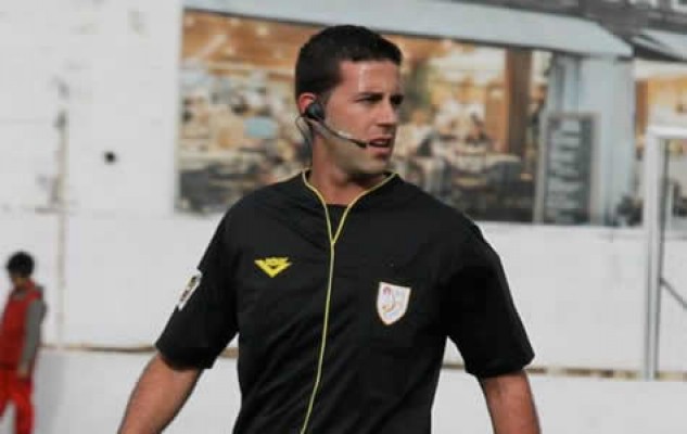 Subirats Matamoros, árbitro del Deportivo Aragón-Elche