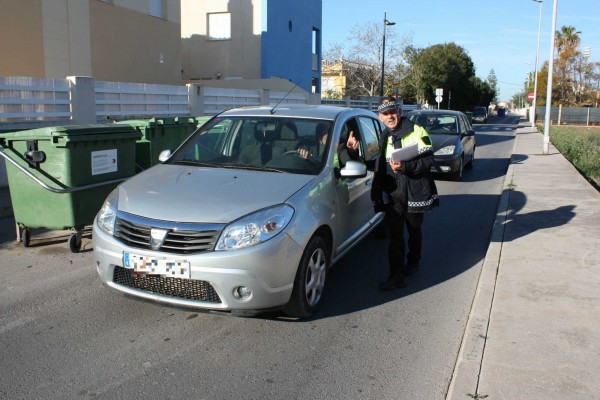 La siniestralidad vial baja en Almassora a pesar del incremento de 637 nuevas matriculaciones