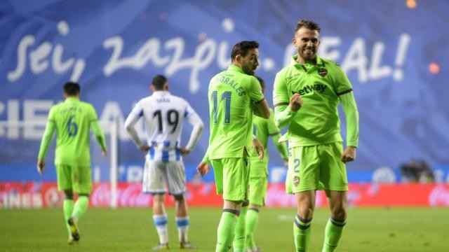 Borja Mayoral rescata un punto para el Levante