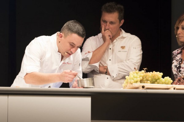 Moya y Ferruz muestran en Dolia que la moscatel es mucho más que un ingrediente para postre