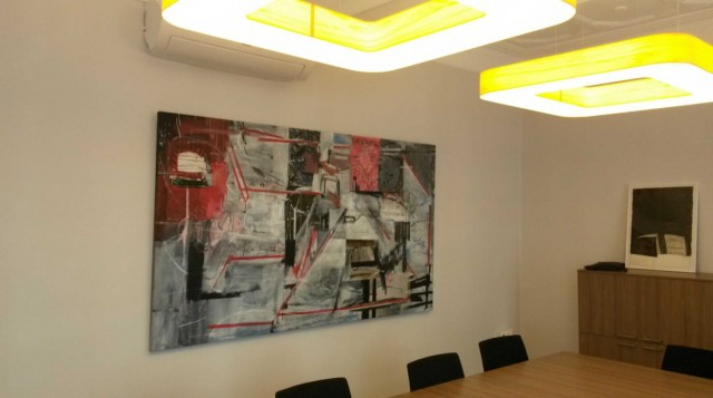 La alianza feliz del arte en el lugar de trabajo