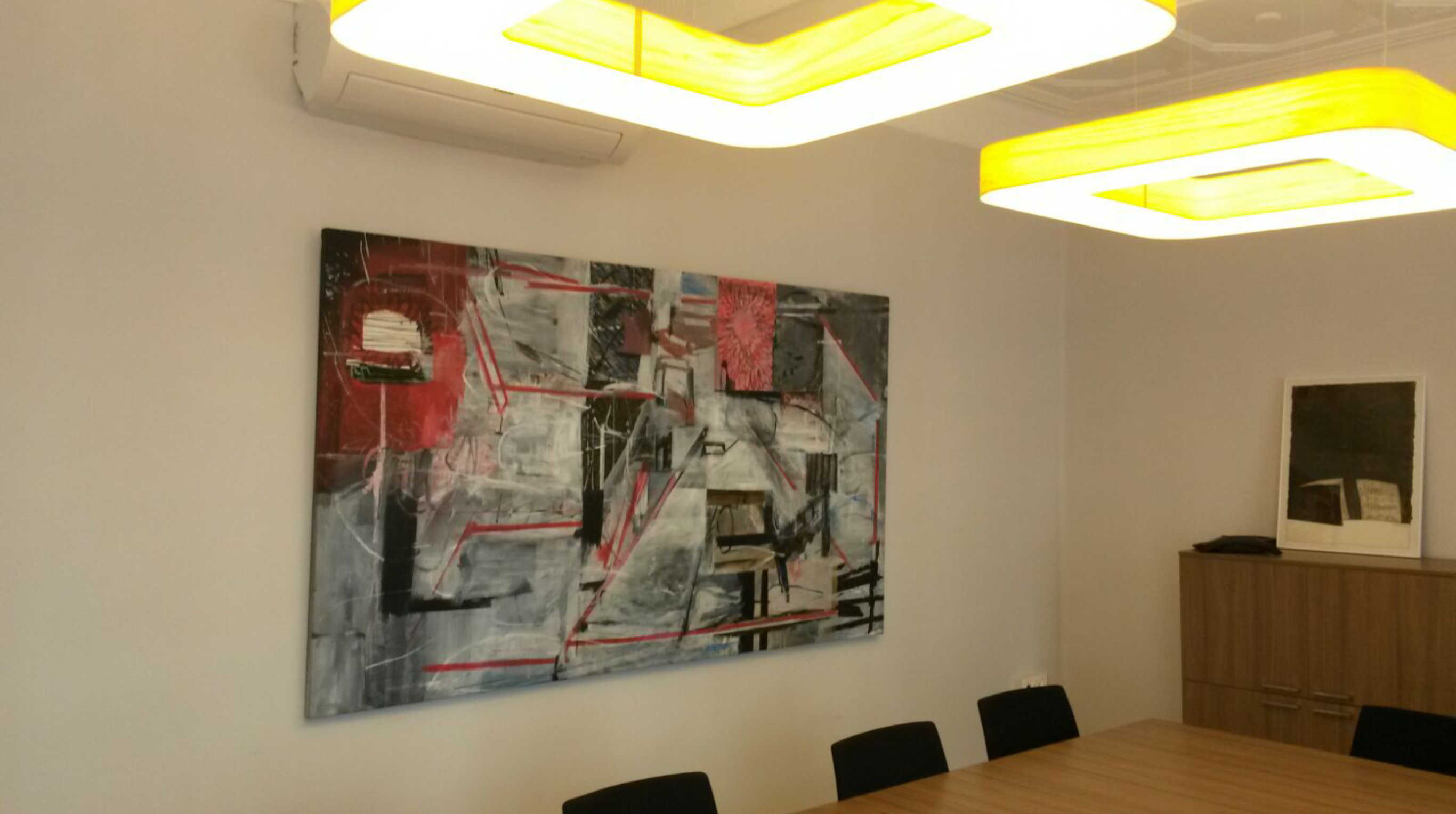 La alianza feliz del arte en el lugar de trabajo