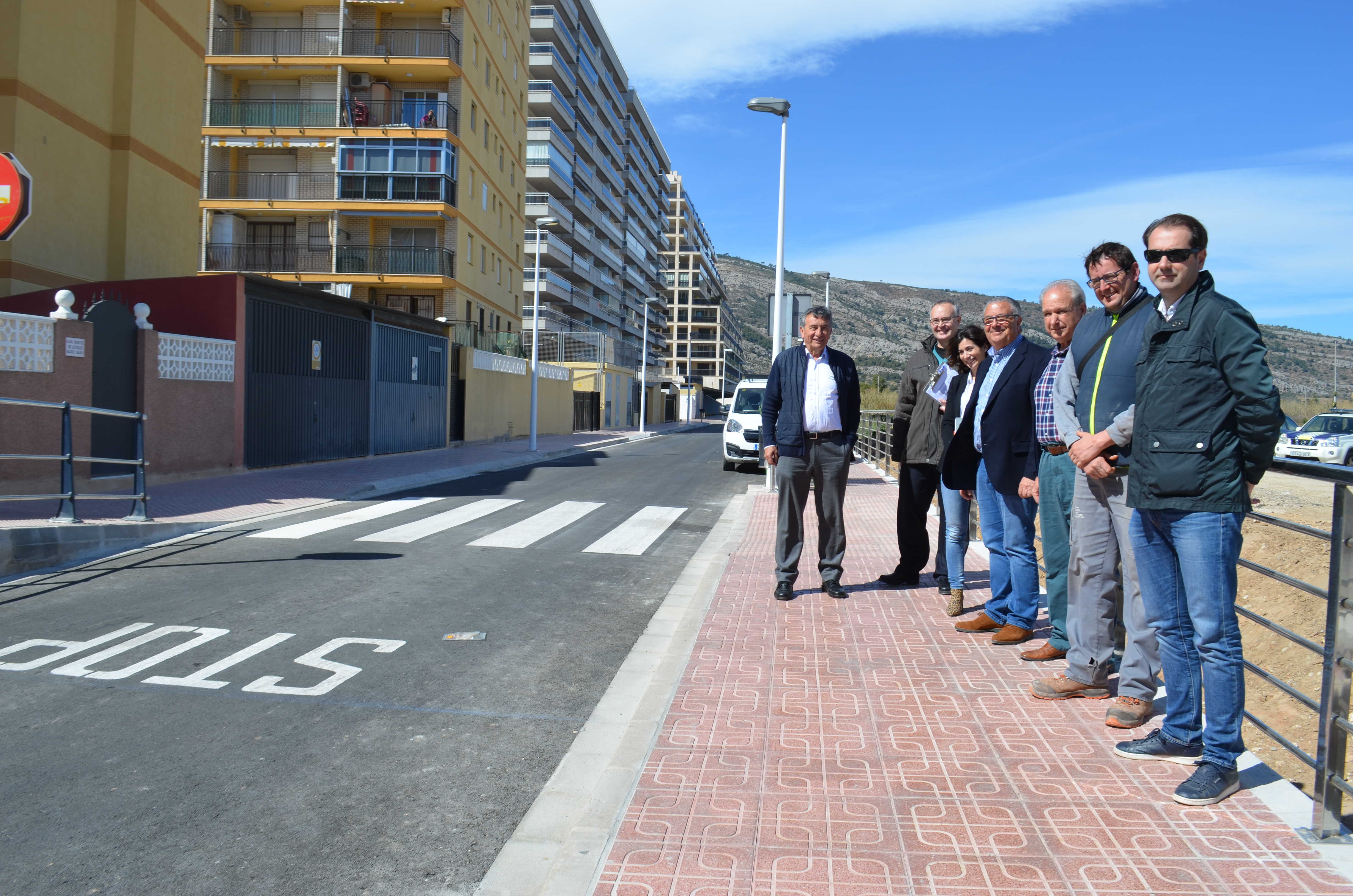 El Ayuntamiento de Oropesa del Mar concluye la
urbanización de la calle Els Ullals