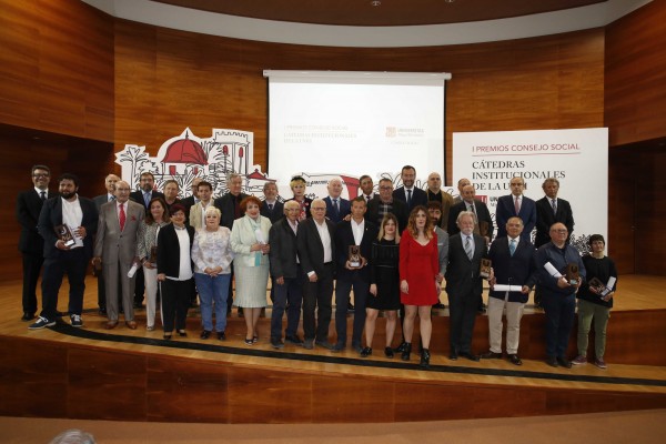 Entrega de los Premios Cátedras Institucionales del Consejo Social de la UMH