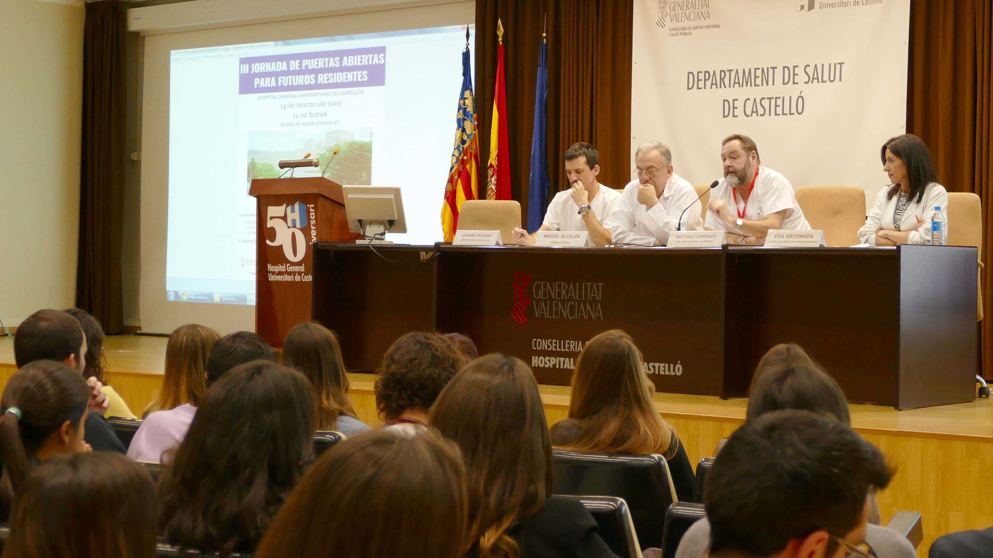 El Hospital General de Castellón acoge a sus futuros residentes en la III Jornada de Puertas Abiertas 