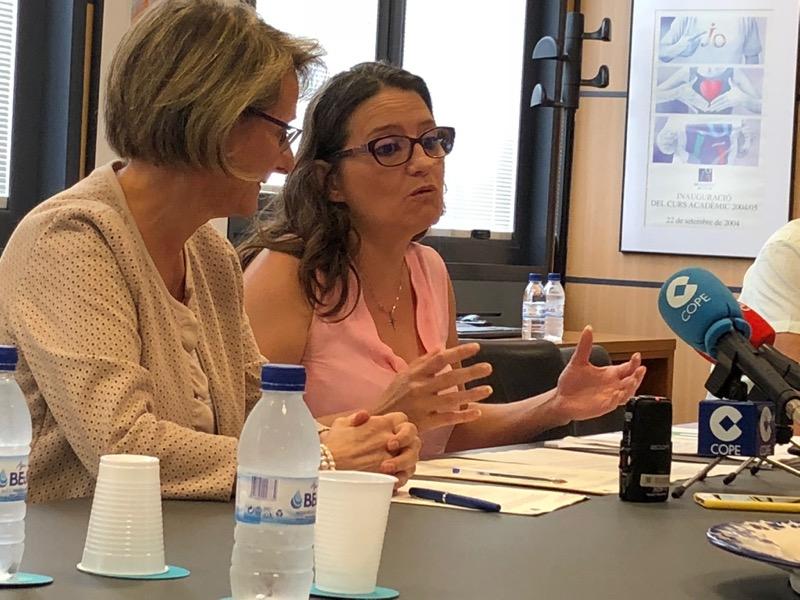 La Junta Electoral ve improcedente un acto de Mónica Oltra en la UJI y obliga a suspenderlo