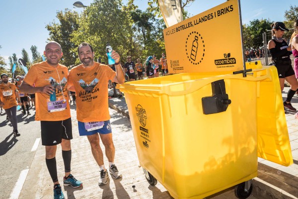El maratón Valencia se vuelve a aliar con Ecoembes en su apuesta sostenible