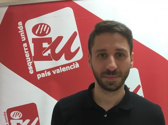 Cristian Veses encabeza la lista de EU por Castellón a las elecciones generales
