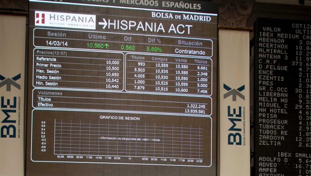 Hispania Activos Inmboliarios cotizará por última vez en bolsa el 29 de marzo