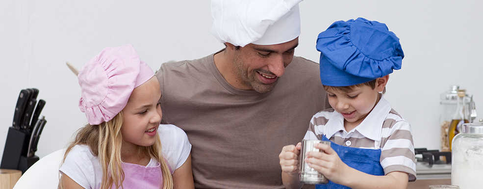 Cocinar con papá