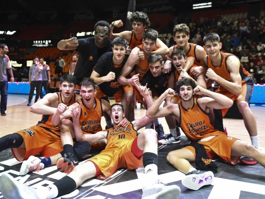 Real Madrid, Crvena Zvezda y Rytas, rivales de Valencia Basket en el Adidas Next Generation