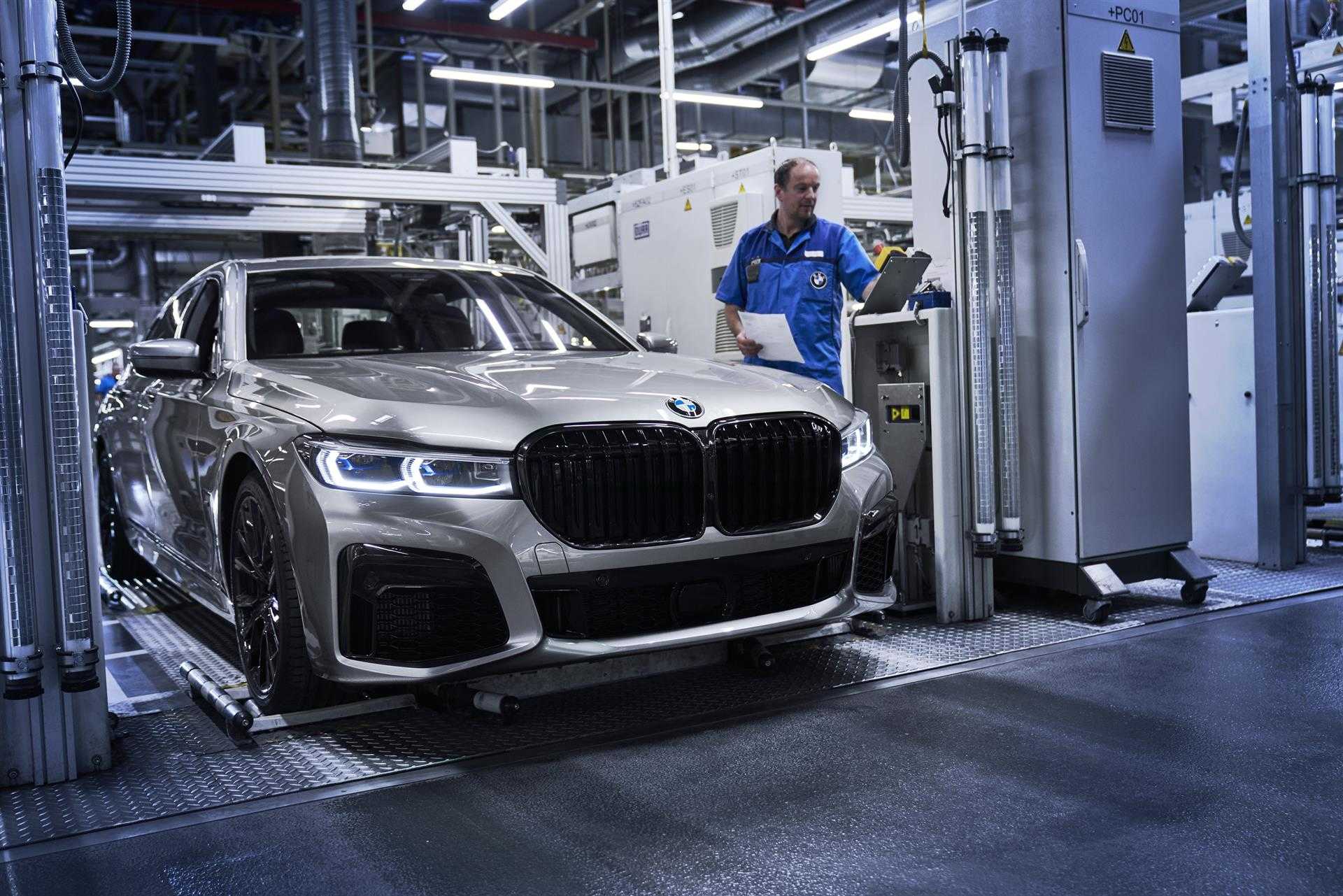 BMW empieza a fabricar el nuevo Serie 7 Sedan
