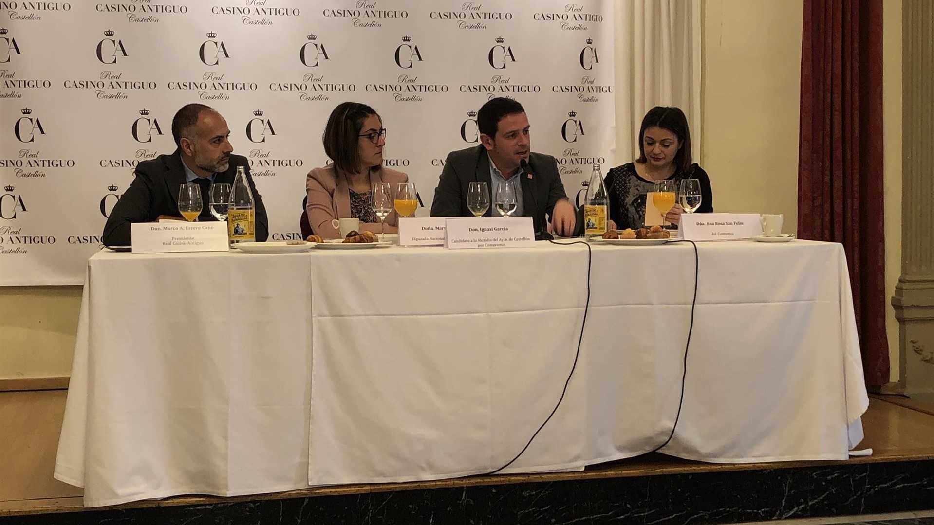 Garcia dice que Compromís está decidido a gobernar con un equipo 