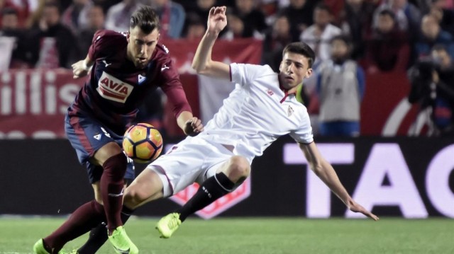 El Eibar sólo ha sumado 2 empates y 2 goles en sus 6 visitas al Sevilla