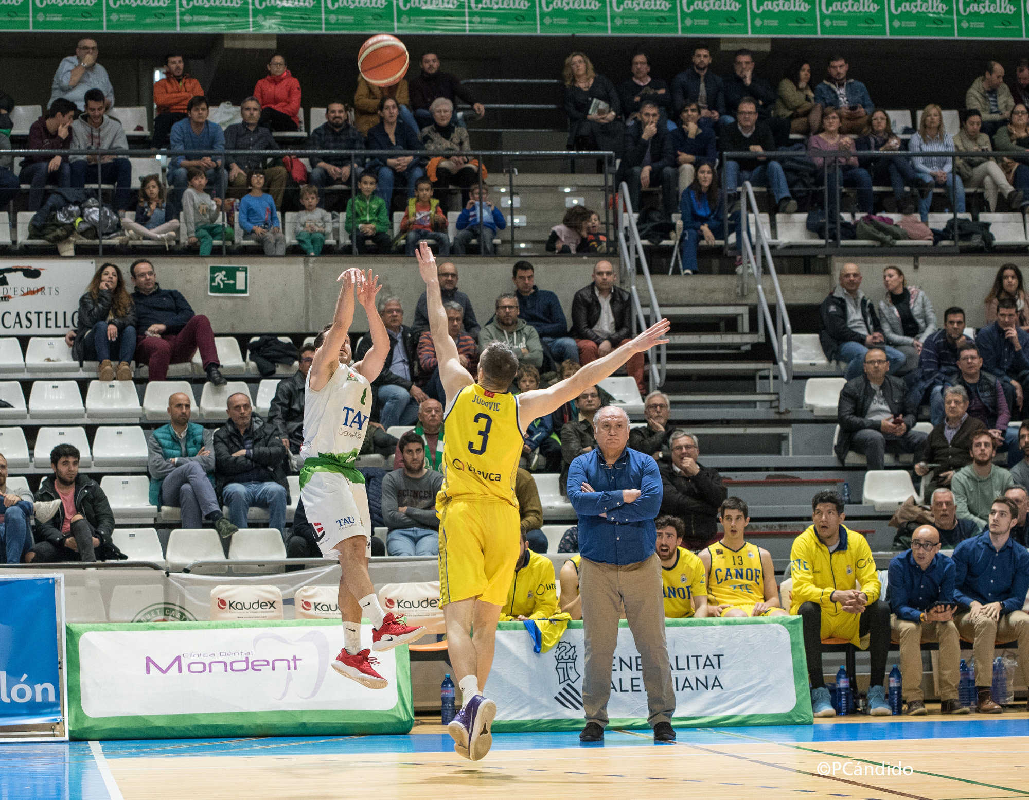 El Tau Castelló se reencuentra con la victoria ante el Real Canoe (88-75) 