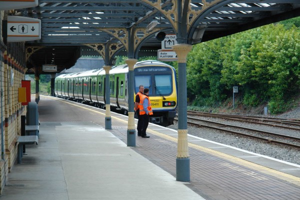 Nunca bajé de un tren a Belfast