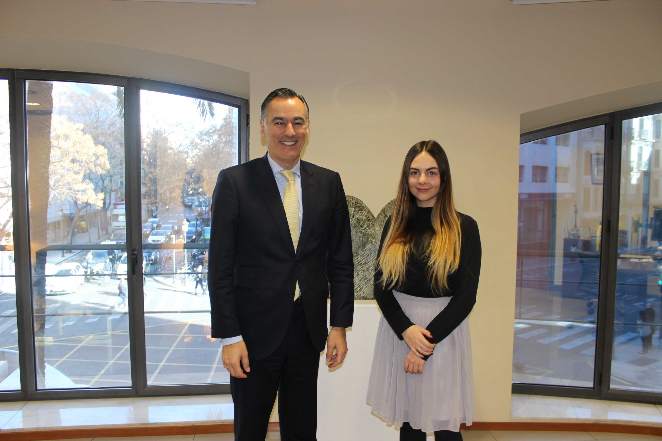 Anna Artemenko, premio BBVA al Talento BBVA 

2019 de la Universidad de Valencia