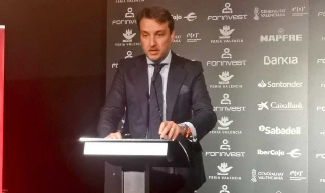 Quico Catalán 'vende' la rentabilidad del Levante para atraer a inversores en Forinvest 