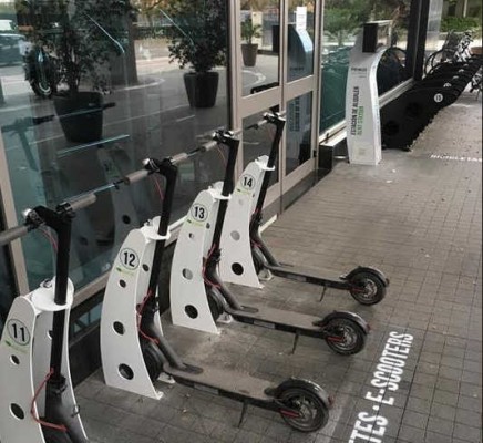 MyrentGO pone en marcha estaciones de movilidad instaladas en hoteles 
