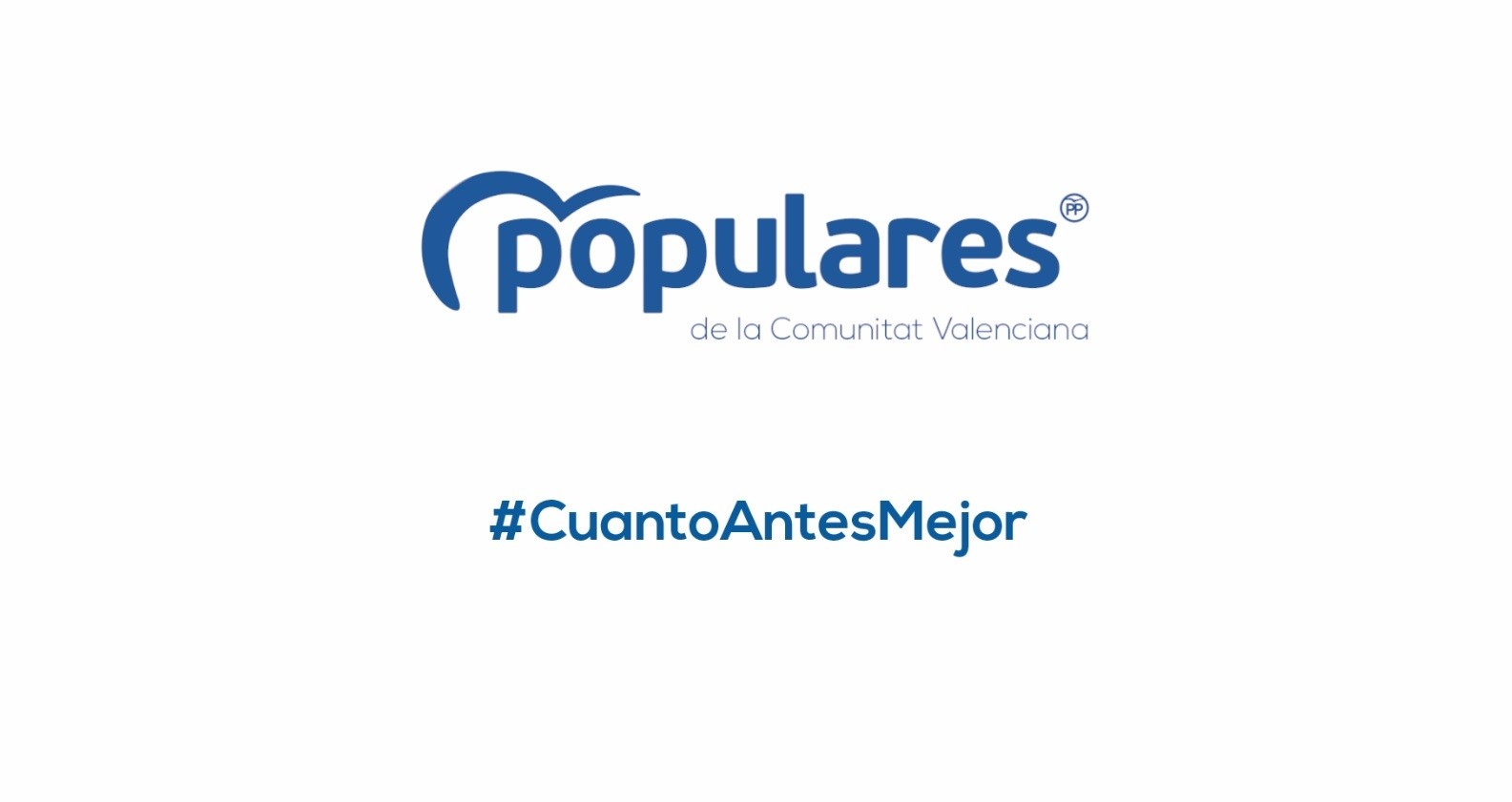 'Cuanto antes mejor': El PP lanza un vídeo donde agradece a Puig que adelante las elecciones