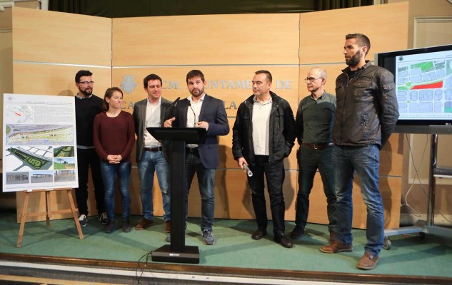 Castelló traza su futuro Parque Ciclista, que irá entre la calle de Grecia y la carretera Ribesalbes
