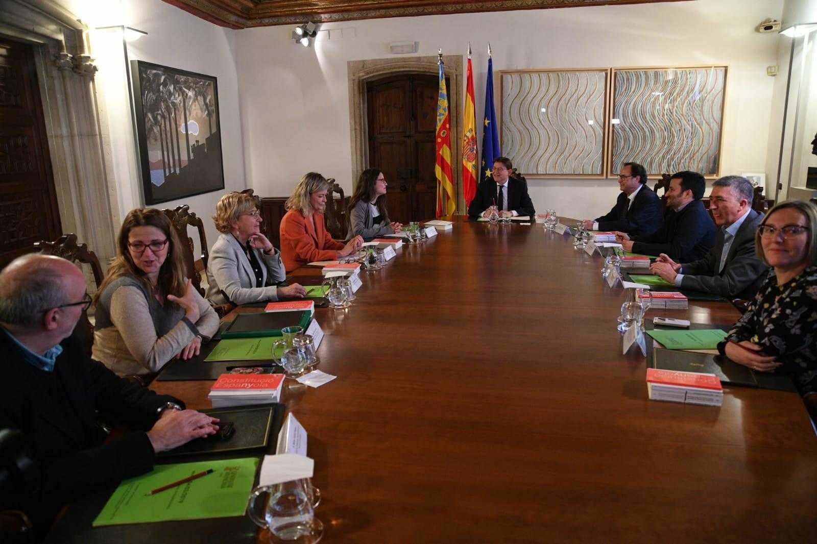 Compromís rechaza en el pleno del Consell el adelanto electoral de Puig