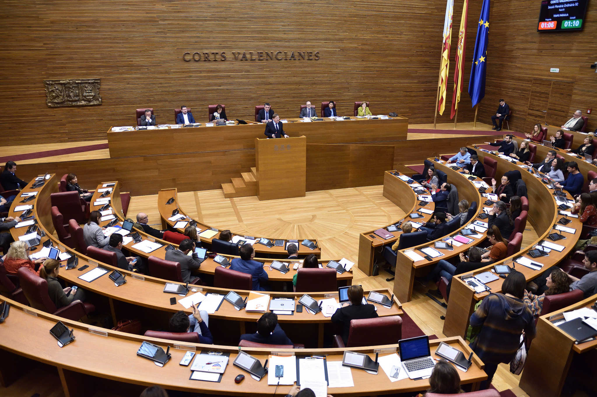 Corts Valencianes. Foto: CORTS/INMA CABALLER - 