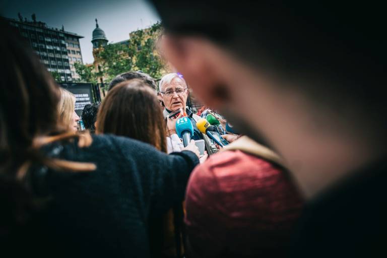 El alcalde de València atiende este viernes a los medios. Foto: KIKE TABERNER - 