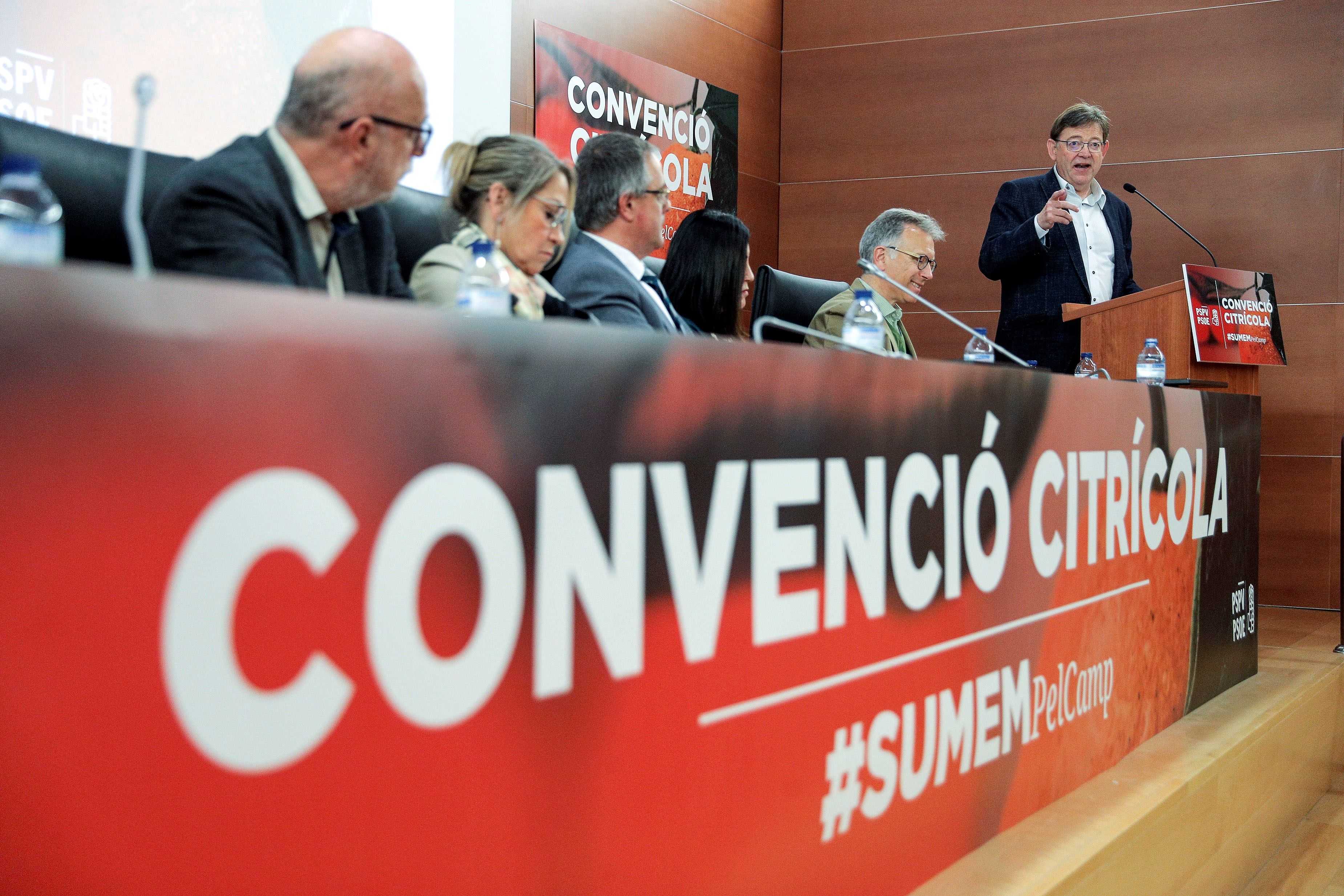 Ximo Puig anuncia que Europa abrirá un Observatorio de Frutas y Hortalizas