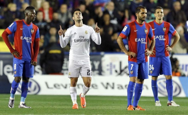 El Levante lleva 7 derrotas seguidas desde su único triunfo en el Bernabeu