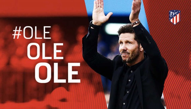 Simeone amplía su contrato con el Atlético por dos temporadas