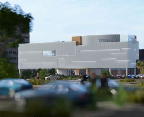 Volvo Vedat proyecta un concesionario de 6.000 metros cuadrados en Pío XII