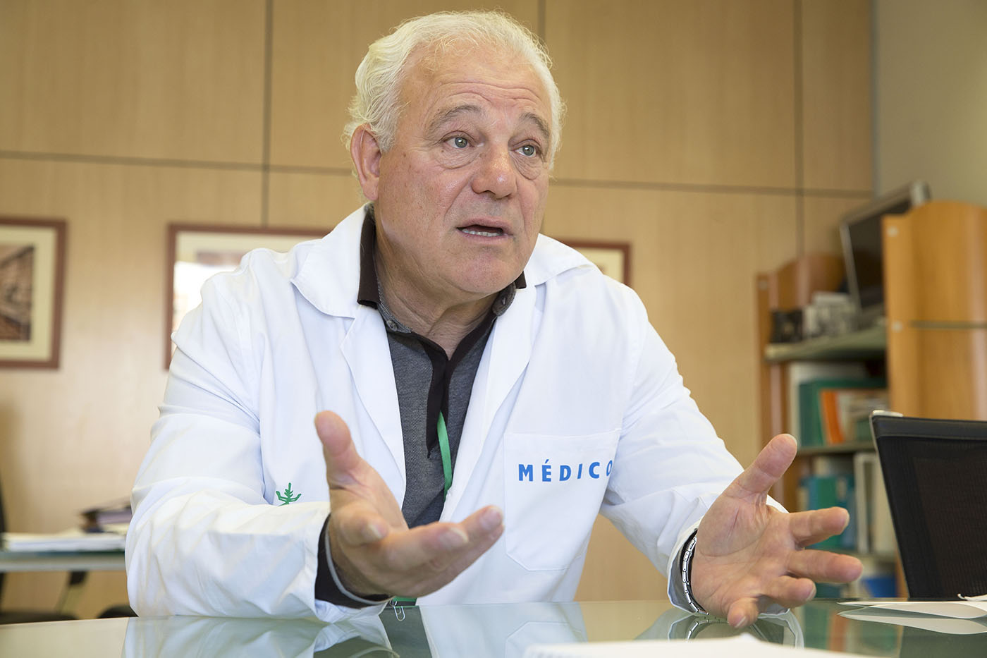 Enrique Ortega, gerente del departamento del Hospital General de València. Foto: MARGA FERRER - 