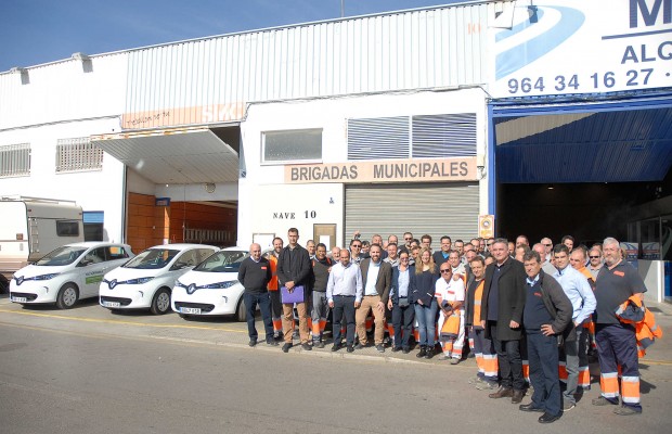 Castellón incorpora a su parque móvil municipal 8 vehículos 100% eléctricos 
