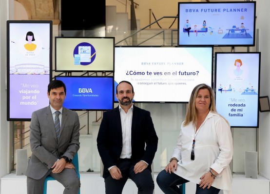 BBVA, primera entidad en España que ayuda a planificar el futuro a través del móvil