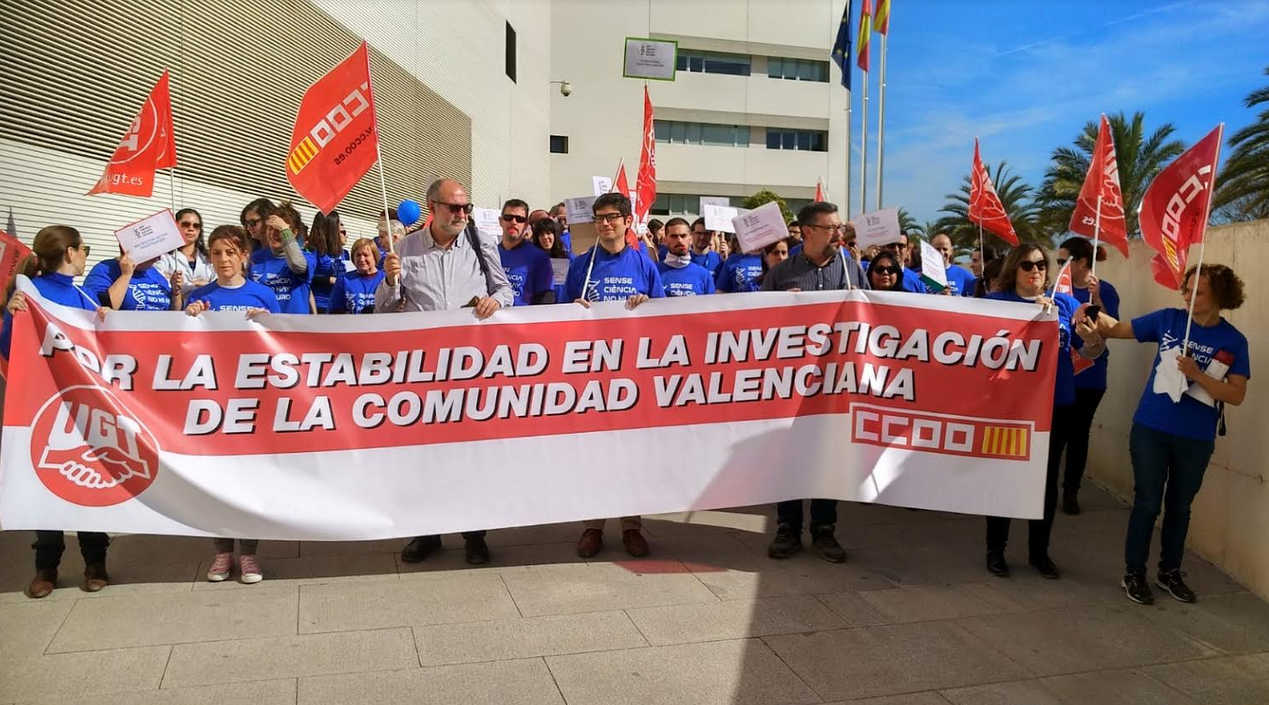Los investigadores de Fisabio exigen a la Generalitat que aborde el “fraude de ley” laboral en la plantilla