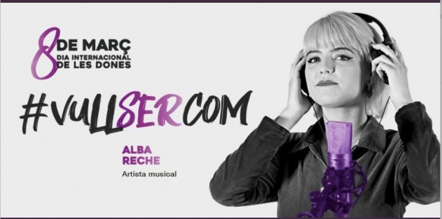 Igualdad 'ficha' a Alba Reche, de OT, para la campaña del 8M de la Generalitat