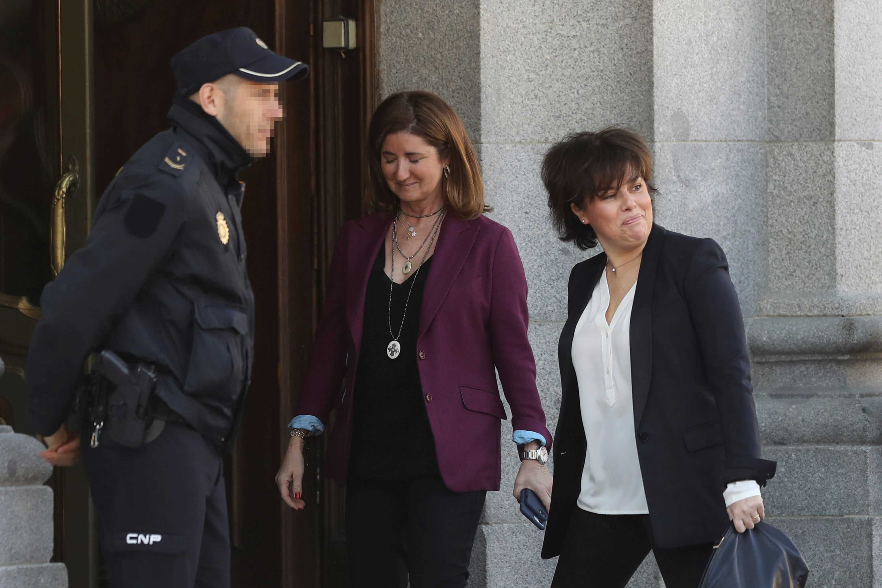 Santamaría defiende actuación policial y culpa al ex Govern de propiciar las situaciones violentas el 1-O