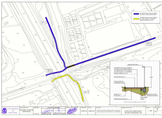 Benidorm licita por cerca de 300.000 euros la pasarela que unirá Els Tolls con el Palau