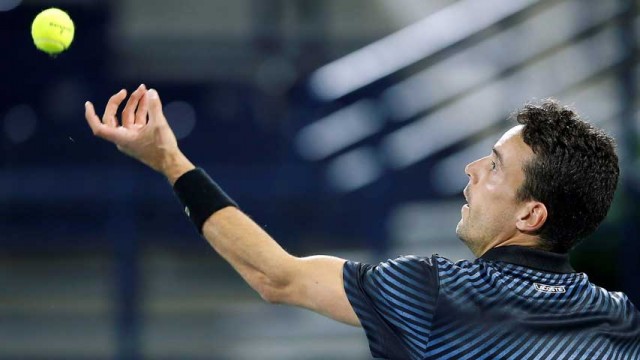 Basilashvili frena a Bautista en octavos de final en Dubai, donde defendía título