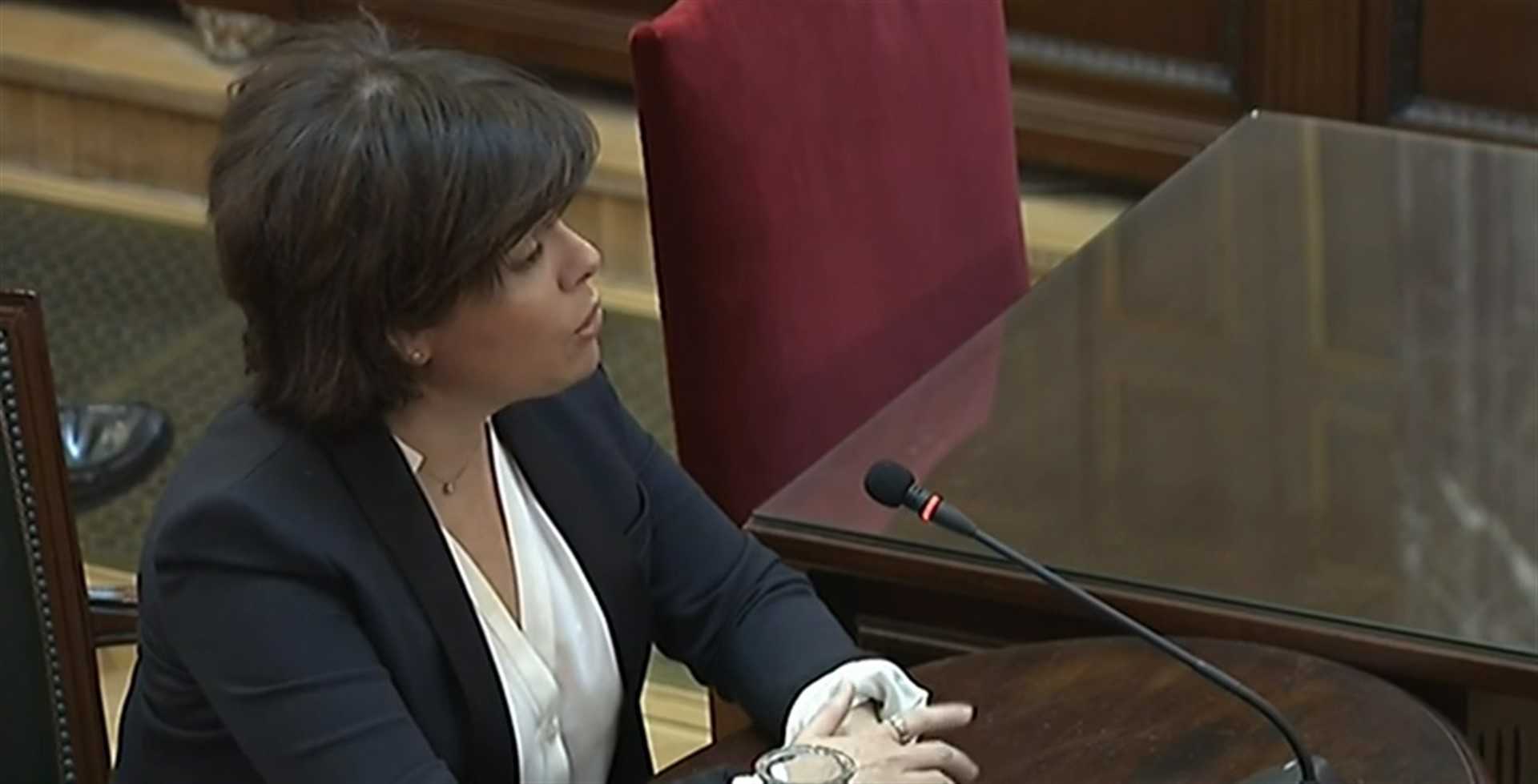 Santamaría, en el juicio al 'procés': 