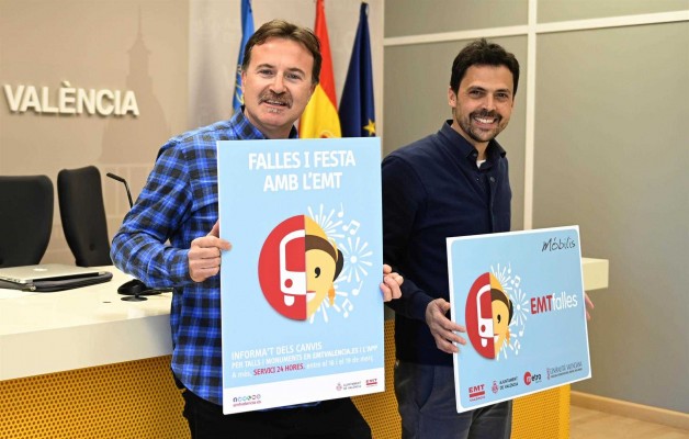 València crea un bono especial de la EMT para Fallas