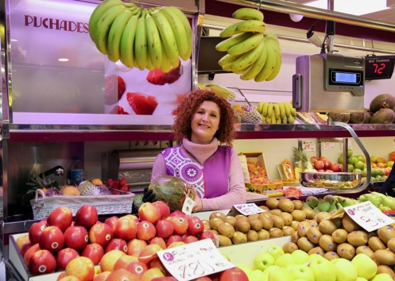 Merche Puchades se alza con la mayoría en las elecciones en el Mercado Central

